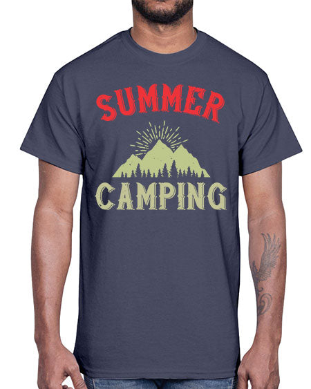 summer camping  82#- summer- Cotton Tee
