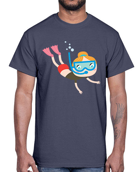 summer characters 61#- summer- Cotton Tee