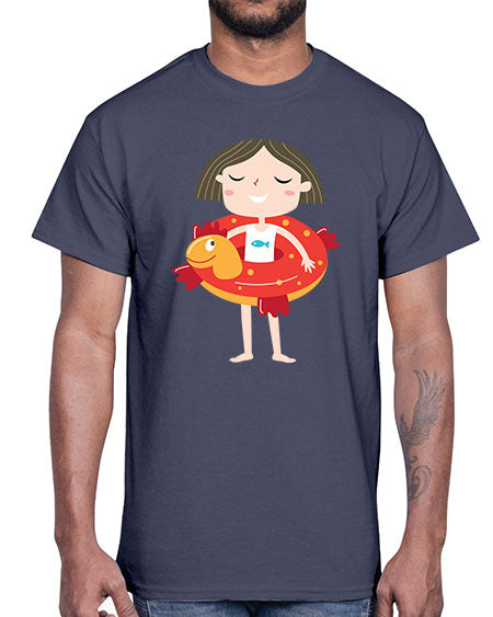 summer characters 67#- summer- Cotton Tee