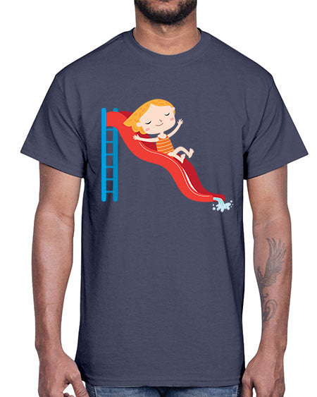 summer characters 74#- summer- Cotton Tee