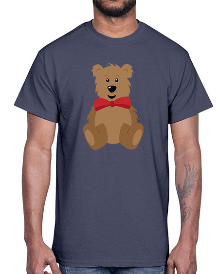 teddy bear 261#- bears - animals- Cotton Tee