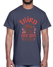 third grade doo doo 954#- third grade- Cotton Tee