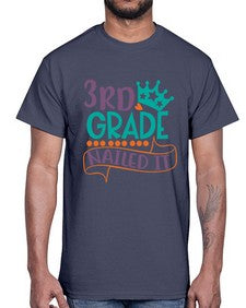 third grade nailed it 970#- third grade- Cotton Tee