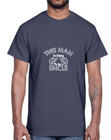 this man is going to be a uncle 637#- uncle- Cotton Tee