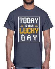 today is your lucky day 1661#- beer- Cotton Tee