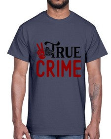true crime 1187#- true crime- Cotton Tee