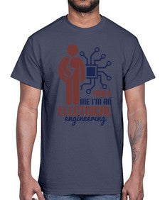 trust me Im an electrical engineering Style 454#- engineer- Cotton Tee