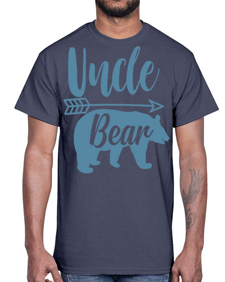 uncle bear 285#- bears - animals- Cotton Tee