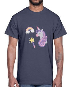 unicorn elements 455#- unicorn- Cotton Tee