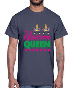 unicorn queen 481#- unicorn- Cotton Tee