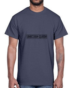 unicorn queen 482#- unicorn- Cotton Tee