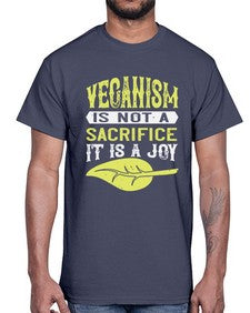 veganism is not a 453#- vegan- Cotton Tee