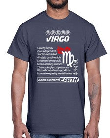 virgo 528#- virgo- Cotton Tee