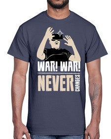 war war never changes 162#- video games- Cotton Tee
