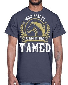 wild hearts can’t be tamed Style 11#- horse- Cotton Tee