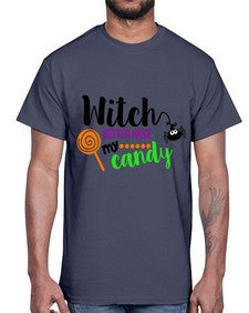 witchbetterhavecandy 12#- witch- Cotton Tee