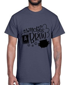 witches brew 8#- witch- Cotton Tee