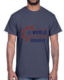 world best plastic engineer Style 477#- engineer- Cotton Tee
