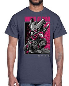 worldatwartshirtdesign 1254#- art pop art- Cotton Tee