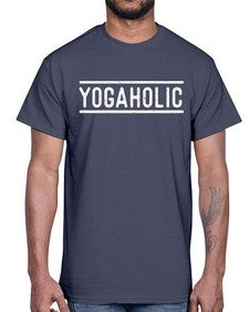 yogaholics 648#- yoga- Cotton Tee