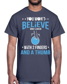 you wont belive what i 993#- bowling- Cotton Tee