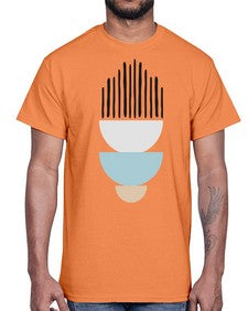Abstract Shape 190#- art pop art- Cotton Tee