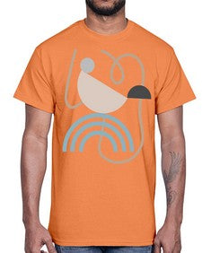 Abstract Shape 193#- art pop art- Cotton Tee