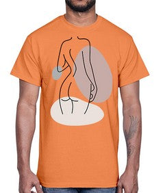 Abstract Shape 195#- art pop art- Cotton Tee