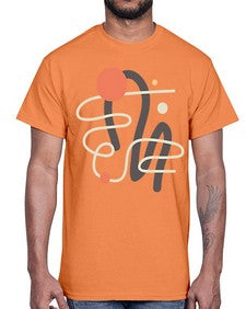 Abstract Shape 198#- art pop art- Cotton Tee
