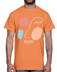 Abstract Shape 201#- art pop art- Cotton Tee