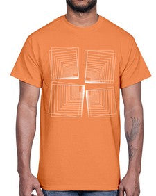 Abstract Shape 203#- art pop art- Cotton Tee