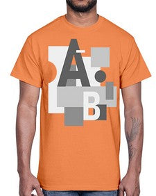 Abstract Shape 215#- art pop art- Cotton Tee