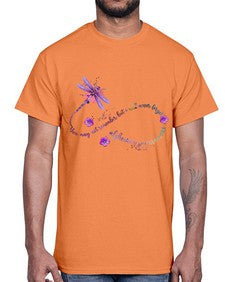Alzheimer Awareness Dragonfly Remember 1#- alzheimers- Cotton Tee