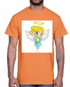 Angel 7#- cartoon general- Cotton Tee