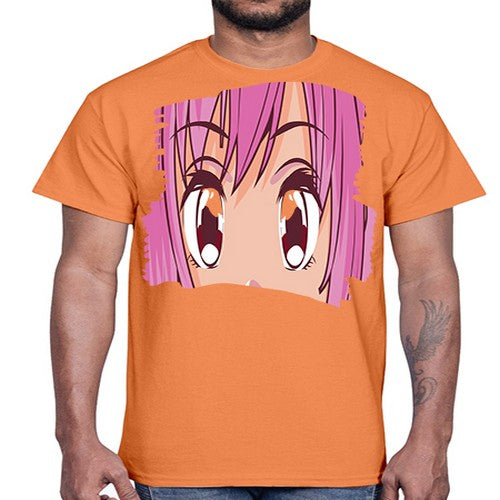 Anime Girl Eyes Japan Culture Anime 215#- anime- Cotton Tee