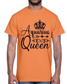 Aquarius queen 74#- aquarius- Cotton Tee