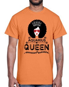 Aquarius queen 75#- aquarius- Cotton Tee