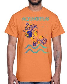 AquariusZodiac 76#- aquarius- Cotton Tee