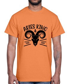 Aries king 109#- aries- Cotton Tee