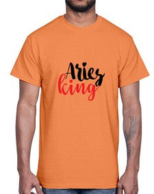 Aries king 96#- aries- Cotton Tee