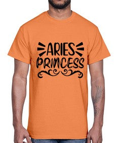 Aries princess 117#- aries- Cotton Tee