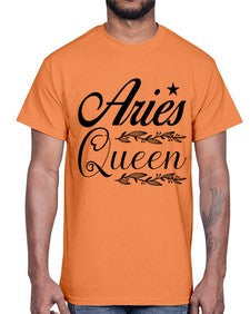 Aries queen 119#- aries- Cotton Tee