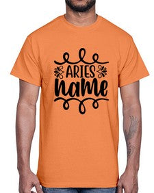 Ariesname 112#- aries- Cotton Tee