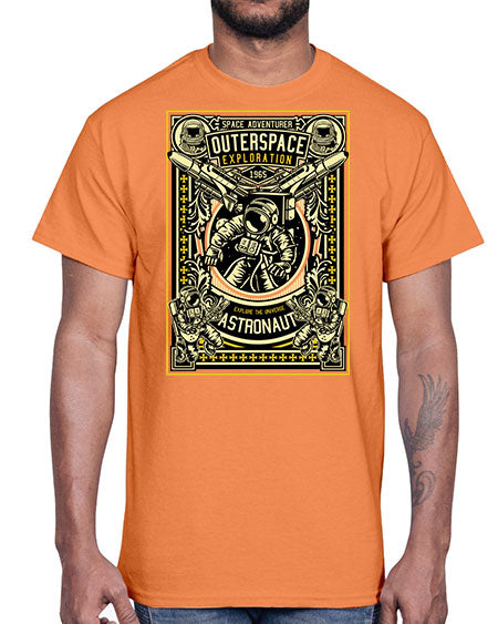 Astronaut Outerspace Exploration 36#- space- Cotton Tee