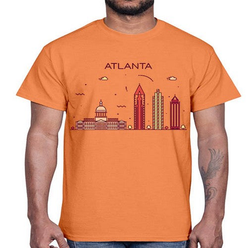 Atlanta 374#- cities- Cotton Tee