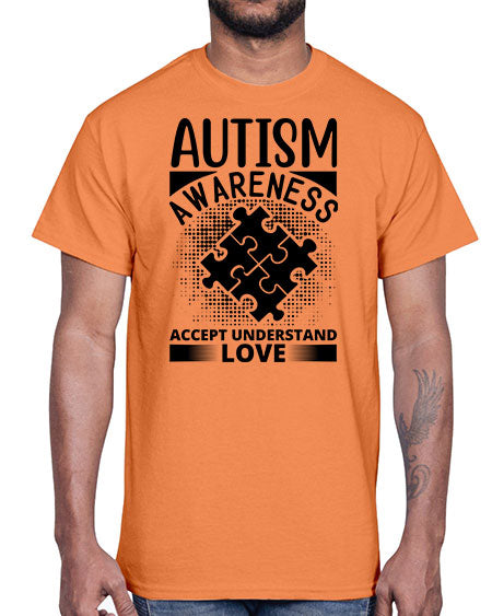 Autism awareness Style 43#- autism- Cotton Tee