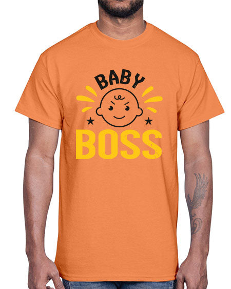 Baby Boss Style 22#- baby shower- Cotton Tee