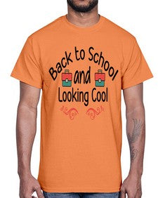 Back to School and Looking Cool 17#- general school- Cotton Tee