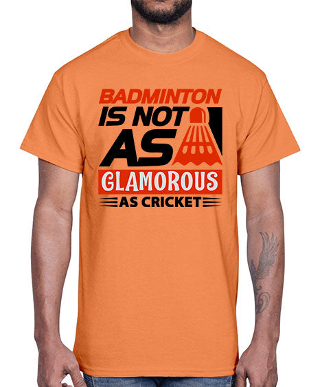 Badminton is not as 1451#- badminton- Cotton Tee