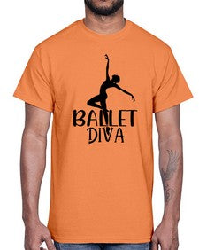 Ballet diva 69#- ballet- Cotton Tee
